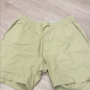 lululemon athletica Men's Light Green Athletic Shorts